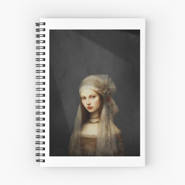Item preview, Renaissance Woman Dark Moody Digital Fine Art  designed and sold by LindaHanesArt.