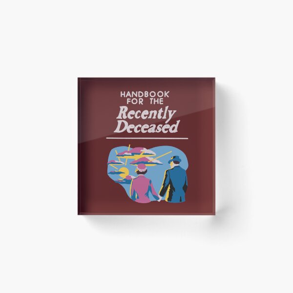 Item preview, Handbook For The Recently Deceased designed and sold by Lara Badoco.