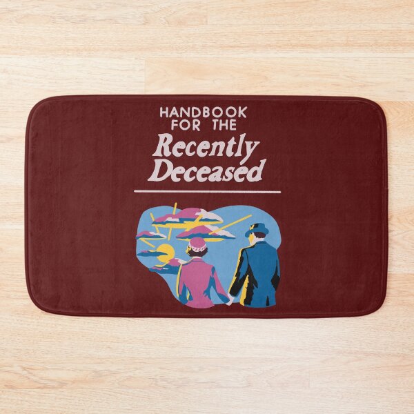 Item preview, Handbook For The Recently Deceased designed and sold by Lara Badoco.
