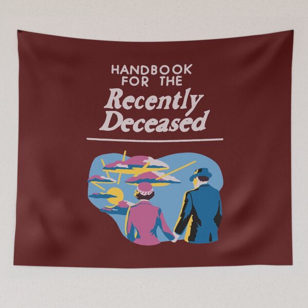 Item preview, Handbook For The Recently Deceased designed and sold by Lara Badoco.