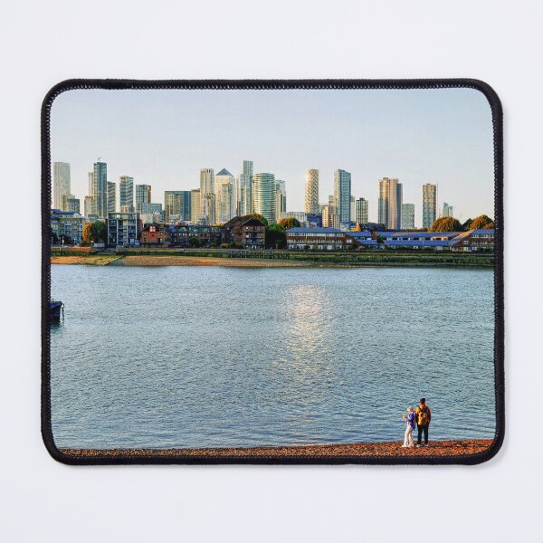 Item preview, London City Canary Wharf Greenwich metallic look designed and sold by santoshputhran.