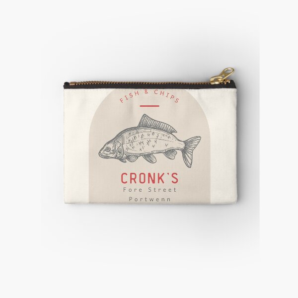 Item preview, Doc Martin Cronk's Fish & Chips Portwenn Port Isaac Cornwall Dark designed and sold by SonnyBoyDesigns.