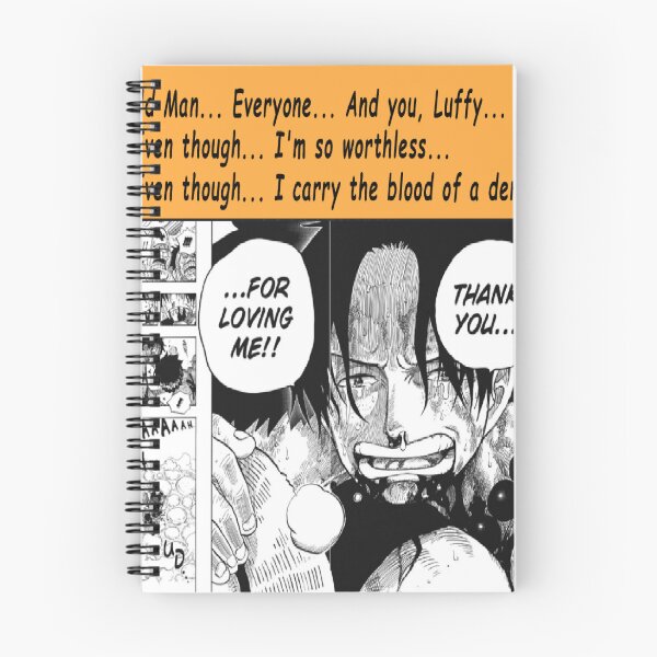 Item preview, One piece - Ace dialogue designed and sold by destinyfeels.