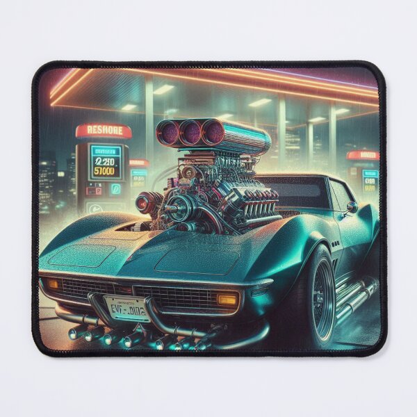 Item preview, Corvette Cyberpunk Vaporware designed and sold by nakedlunch02.