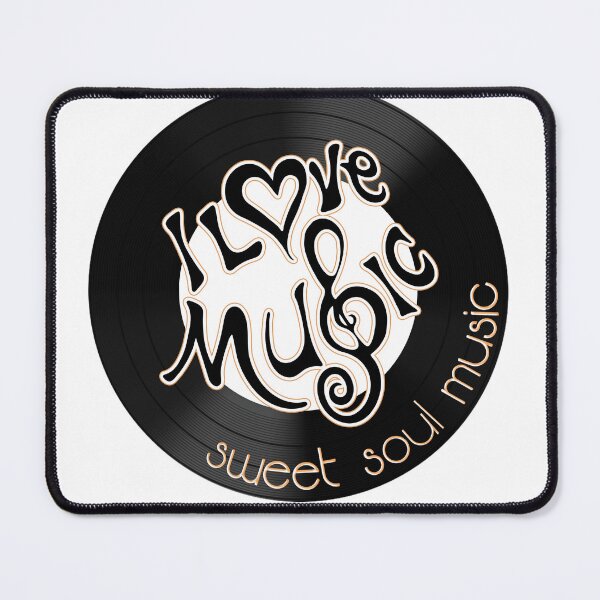 Item preview, I love music  designed and sold by HarloweRose.