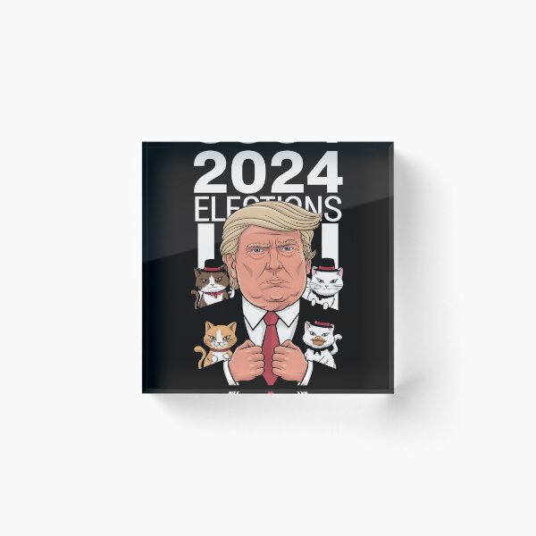 Item preview, Cats and Ducks for Trump Vance 2024  designed and sold by DrawHandArt.