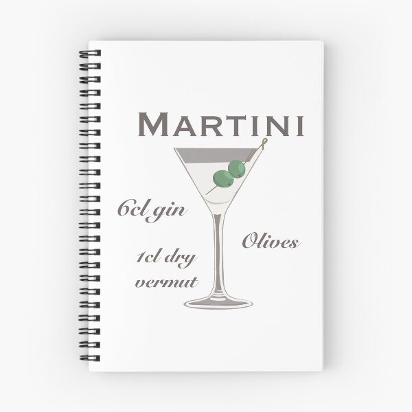 Item preview, Martini dry with ingredients  designed and sold by daenyses.