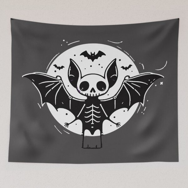 Item preview, A Spooky Skeleton Bat designed and sold by bhoomin7.
