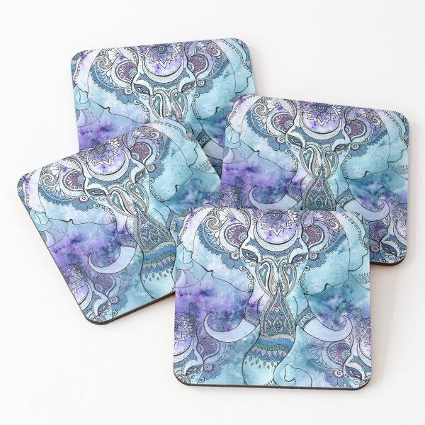 Item preview, Decorative Elephant Tile designed and sold by FlutterKatArts.