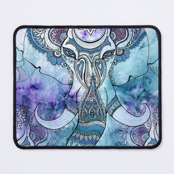 Item preview, Decorative Elephant Tile designed and sold by FlutterKatArts.