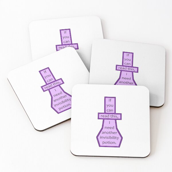 Item preview, I Need Another Invisibility Potion designed and sold by nerd-proverbs.