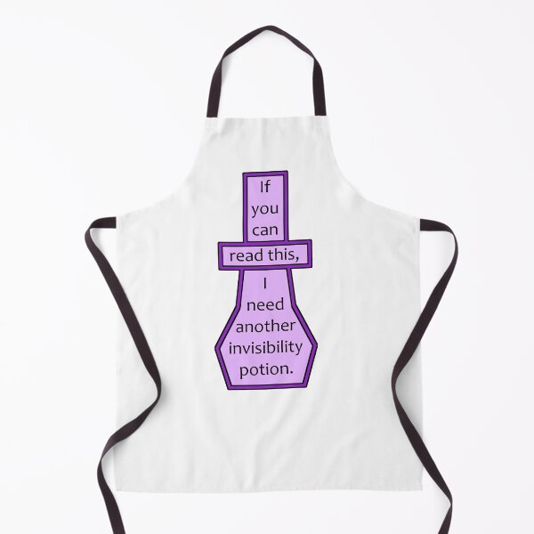 Item preview, I Need Another Invisibility Potion designed and sold by nerd-proverbs.