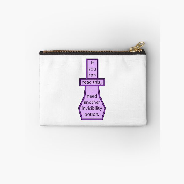 Item preview, I Need Another Invisibility Potion designed and sold by nerd-proverbs.
