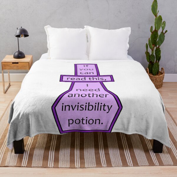 Item preview, I Need Another Invisibility Potion designed and sold by nerd-proverbs.