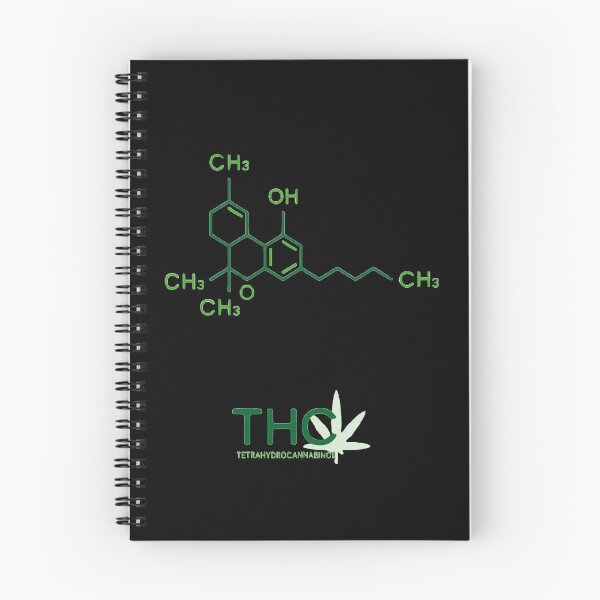 Item preview, THC - The Cannabis Molecule designed and sold by Numbers-Art.