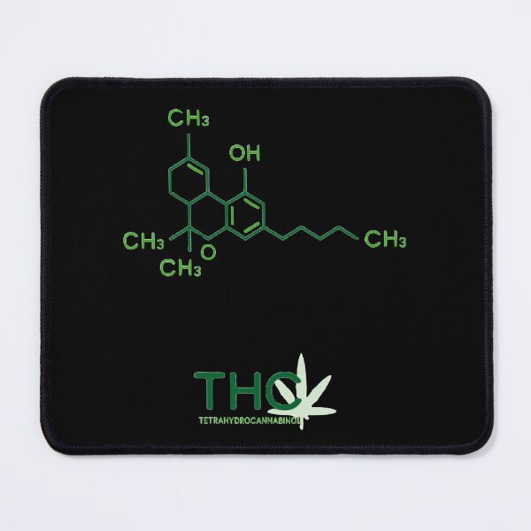 Item preview, THC - The Cannabis Molecule designed and sold by Numbers-Art.