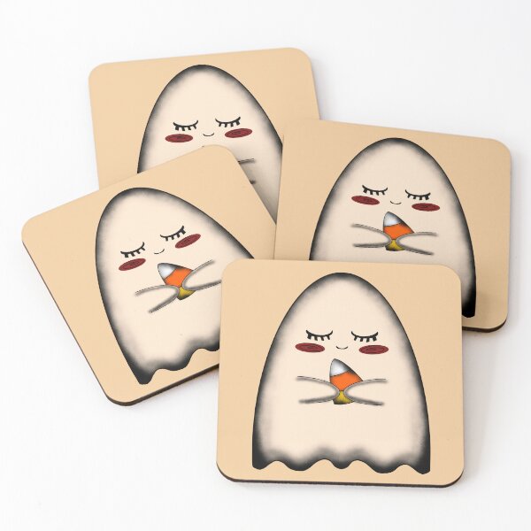 Item preview, Candy corn Ghost designed and sold by missmann.