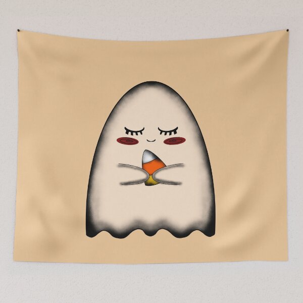 Item preview, Candy corn Ghost designed and sold by missmann.