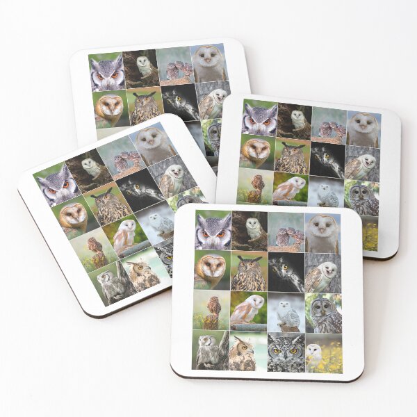 Item preview, Owl Photo Collage designed and sold by ColorfulPrints.