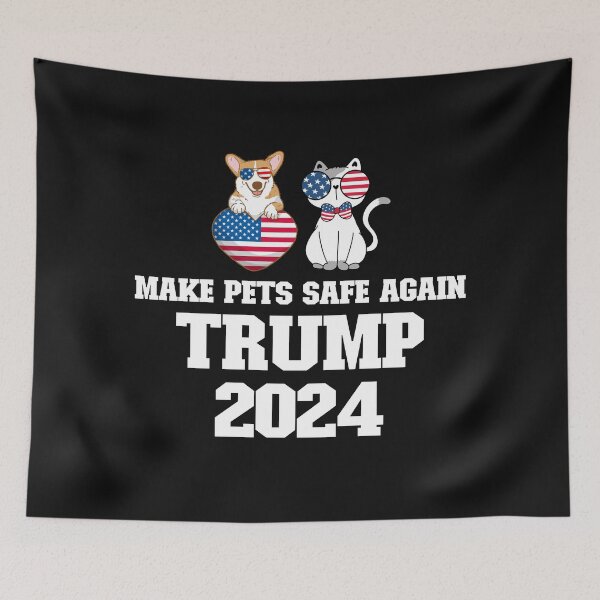 Item preview, Make Pets Safe Again, Donald Trump For President, USA Election, US Election, Republican Party, 2024 Elections designed and sold by vibeytrendy.