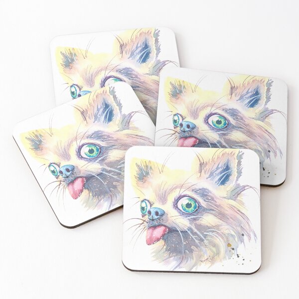 Item preview, Playful Chihuahua with Tongue Out designed and sold by MarieLeRiz-Art.