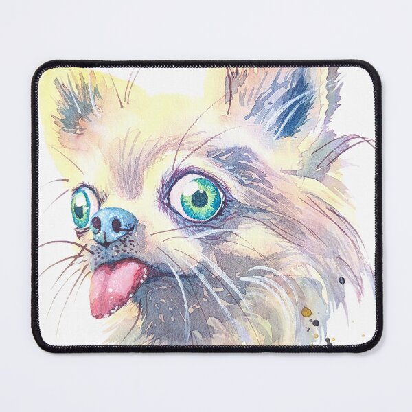 Item preview, Playful Chihuahua with Tongue Out designed and sold by MarieLeRiz-Art.
