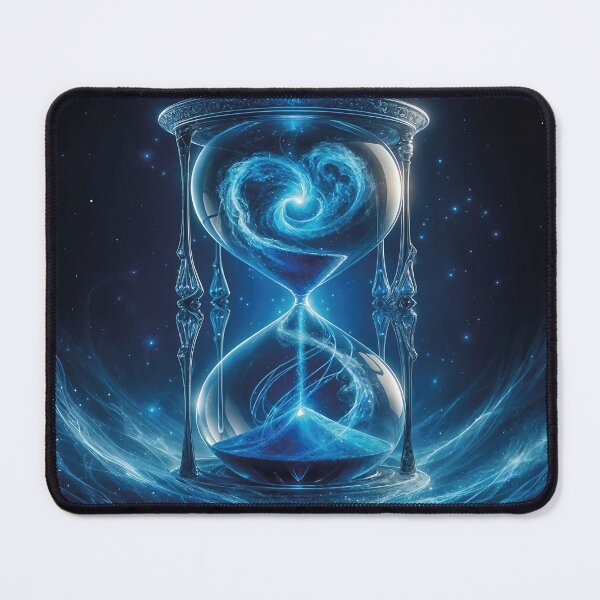 Item preview, Cosmic Blue Nebula Hourglass designed and sold by koreatvtea.