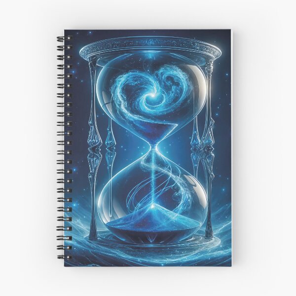 Item preview, Cosmic Blue Nebula Hourglass designed and sold by koreatvtea.