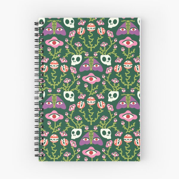 Item preview, Spooky Botany Pattern designed and sold by Haley Schulz.