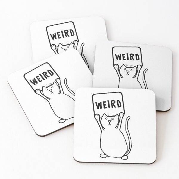 Item preview, Cat says Weird She is Referring to the Election designed and sold by ellenhenry.