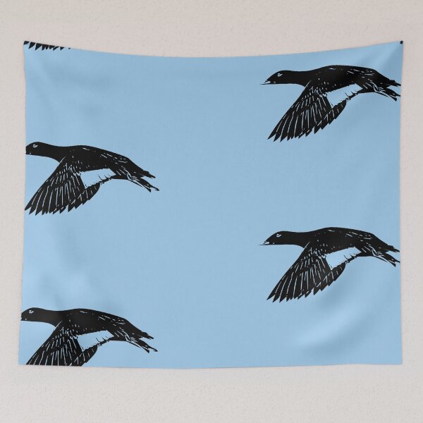 Item preview, Velvet Scoter Black Design  designed and sold by designsasstultd.