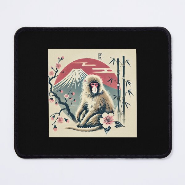 Item preview, japanese macaque designed and sold by EuropeanPrints.