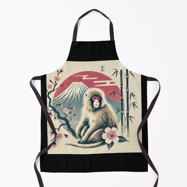 Item preview, japanese macaque designed and sold by EuropeanPrints.