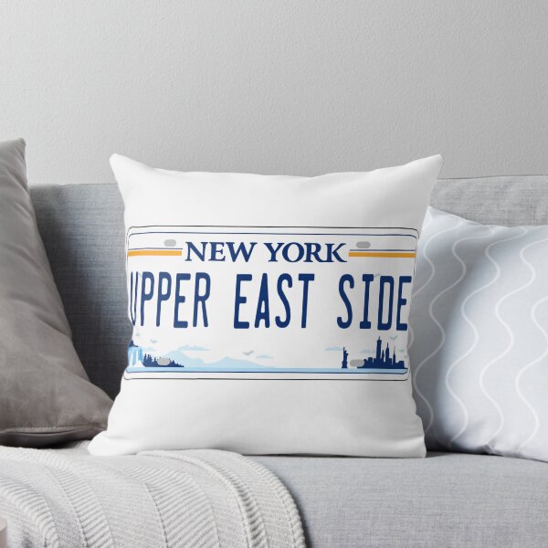 Item preview, New York Upper East Side: License Plate designed and sold by yorkvilleprints.