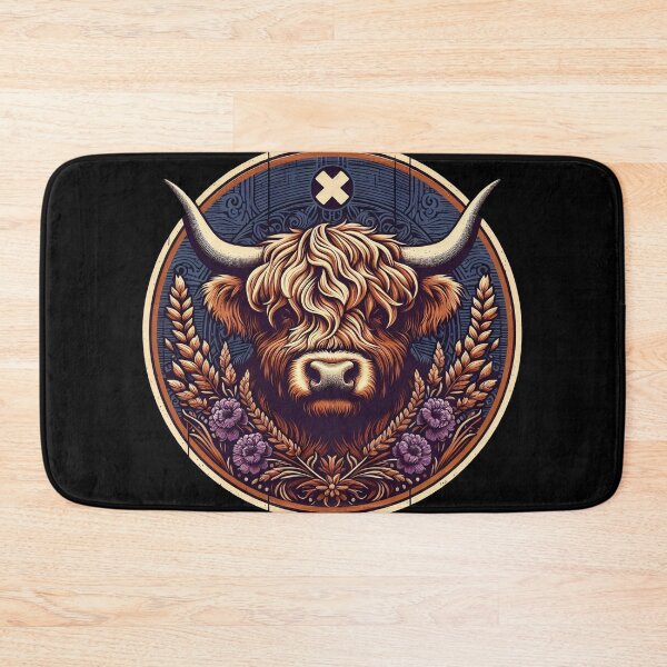 Item preview, Scottish Hairy Highland Cow designed and sold by Azrora.