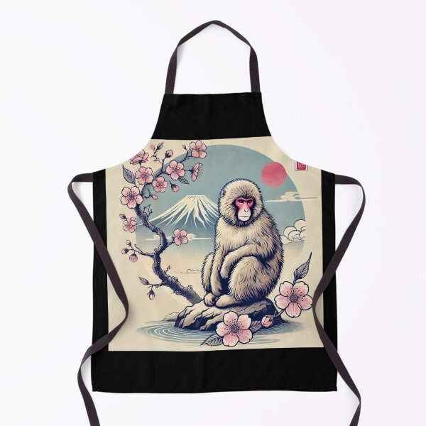 Item preview, japanese macaque designed and sold by EuropeanPrints.