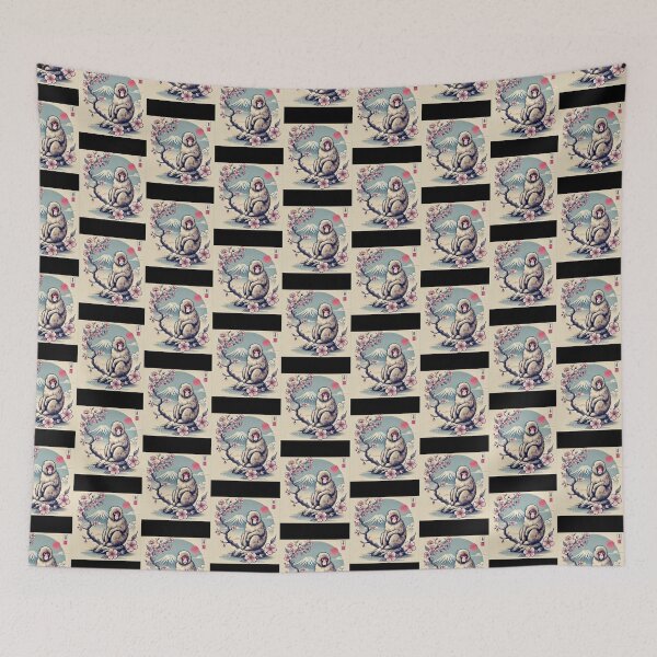 Item preview, japanese macaque designed and sold by EuropeanPrints.