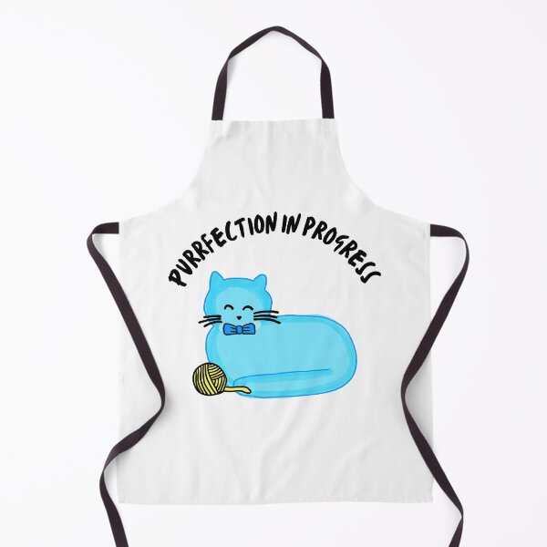 Item preview, Purrfection In Progress Cat designed and sold by LaughingLabCoat.