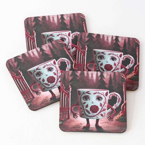 Item preview, COFFEE COURT OF THORNS AND ROSES  designed and sold by Occupational  Horrors.