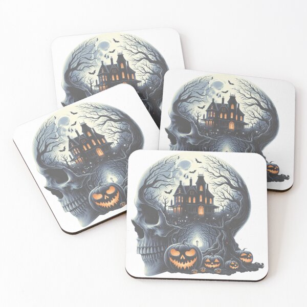 Item preview, Halloween Skull Shirt designed and sold by N. E. FRECHETTE.