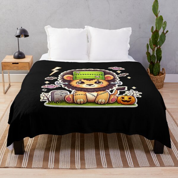 Item preview, Franken-Lion: The Spooktacular King of Halloween designed and sold by Elitronsensei.