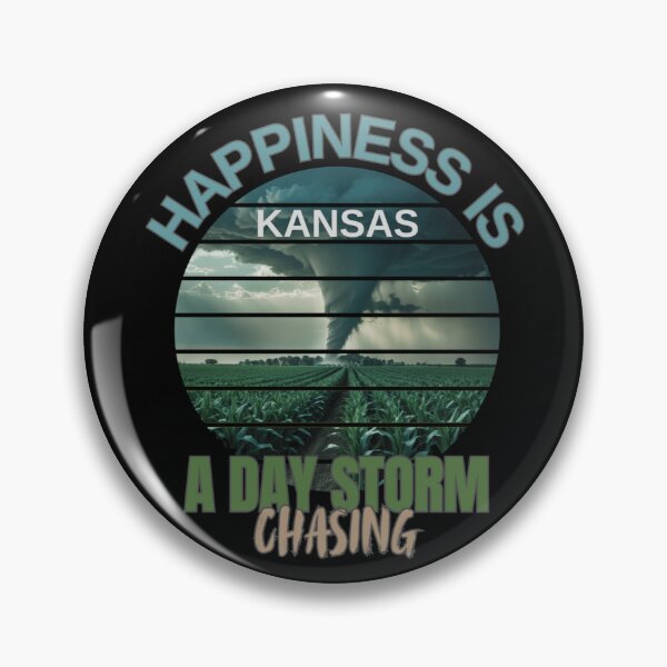 Item preview, Storm Chasing Vintage Sunset CGI Tornado Kansas designed and sold by ColordCreations.