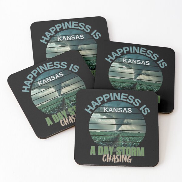 Item preview, Storm Chasing Vintage Sunset CGI Tornado Kansas designed and sold by ColordCreations.