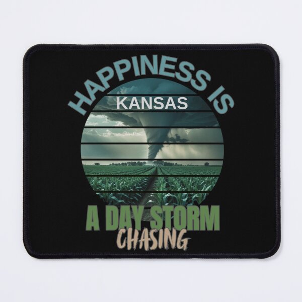 Item preview, Storm Chasing Vintage Sunset CGI Tornado Kansas designed and sold by ColordCreations.