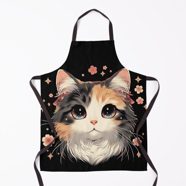 Item preview, Cat anime style designed and sold by LvlUpPrints.