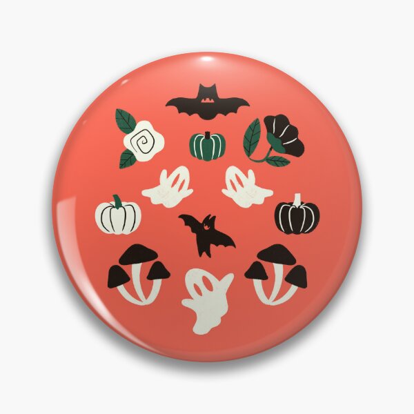 Item preview, Black and White Halloween Pattern designed and sold by Haley Schulz.