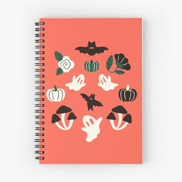 Item preview, Black and White Halloween Pattern designed and sold by Haley Schulz.