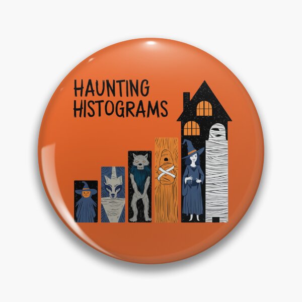 Item preview, haunting histogram, funny statistics and Halloween designed and sold by NoetherSym.