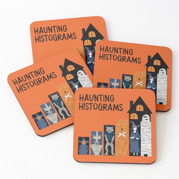 Item preview, haunting histogram, funny statistics and Halloween designed and sold by NoetherSym.