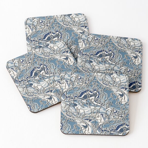 Item preview, Frosted Lace Tides designed and sold by Etienne Topham.